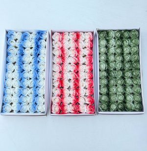 سرگل صابونی معطر سایز بزرگ ( جعبه 50 تایی )