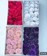 سرگل رز لب برگشته( جعبه 18تایی )