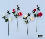 شاخه رز ۳ گل (پک 12تایی )