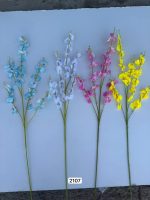 شاخه ارکیده مینیاتوری پارچه ای خارجی