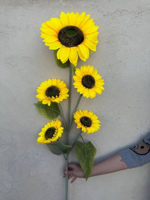 شاخه آفتابگردان ۵ گل سوپر وارداتی