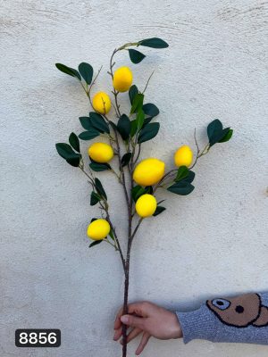 شاخه لیمو زرد لمسی وارداتی