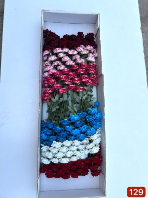 شاخه رز  مخمل سایز ۱ ( جعبه 168 تایی )