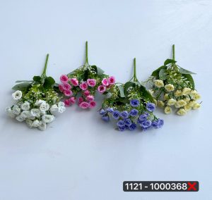 گل رز فندقی شکوفه دار رنگی( پک ۱۲ عددی)