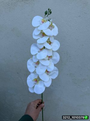 شاخه ارکیده لمسی ۹ گل