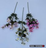 شاخه مینا رنگی ۵ بازو( پک 12عددی)