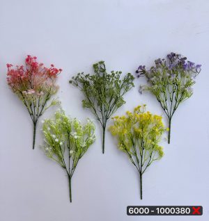 بوته عروس رنگی ۵بازو (پک 12 تایی)