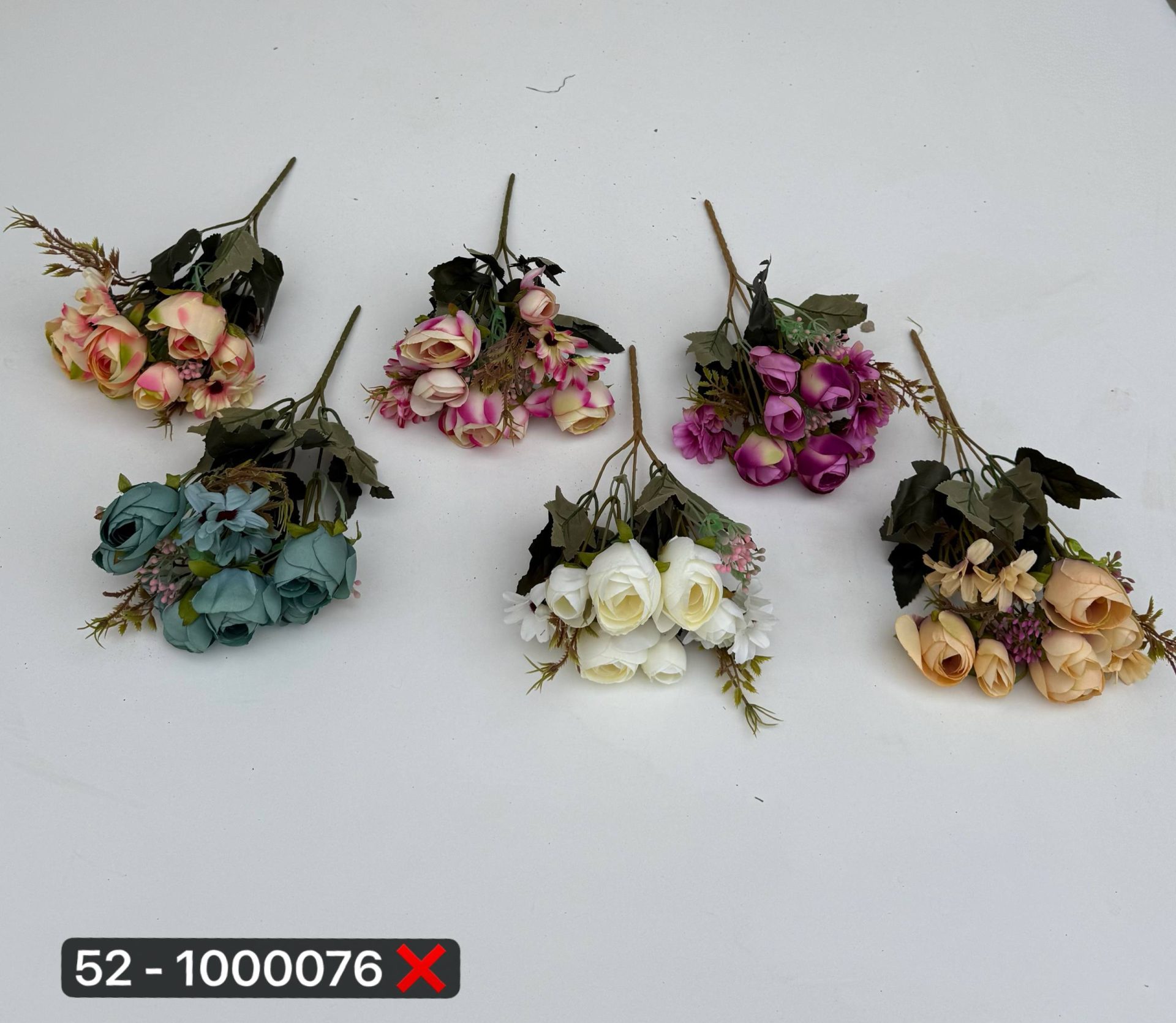 بوته نسترن شکوفه دار ۵بازو (پک ۱۲تایی)
