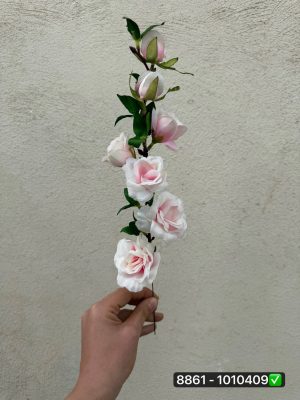 شاخه رز و غنچه تک بازو