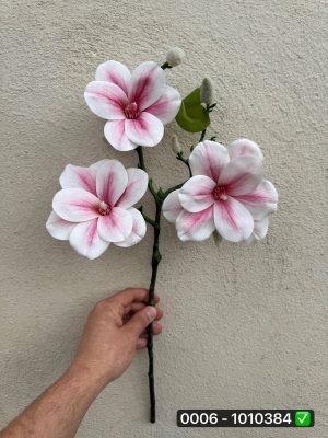 گل مگنولیا لمسی ۳گل