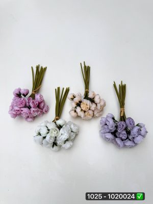 دسته پیونی ۹ شاخه ریز