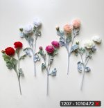 شاخه سوسن 3گل پرزدار (پک 5عددی)