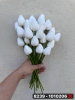 شاخه لاله فومی بدون برگ (پک 25عددی)