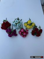 بوته رز 9 گل (پک 6تایی)