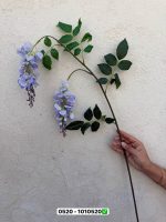 شاخه آویز شکوفه 2 بازو وارداتی